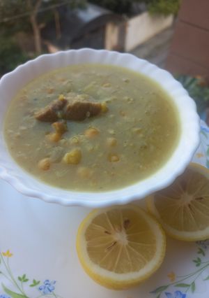 عکسی از دستور نخود آب