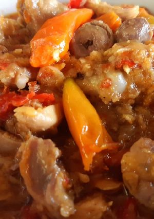 Foto resep Oseng mercon ati ampela ayam