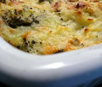 Easy Fast Cooking twice baked potatoes casserole Savory Delicious