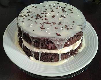 Ultimate Cooking Recipe Reverse Boston Cream Pie Delicious and Healthy