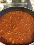 Deer meat chili