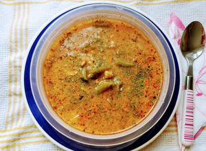 Tárkonyos - csirkemellfiléből készült palócleves Andi módra 🥣🥣 recept fotója
