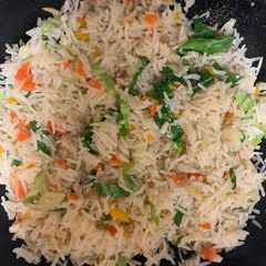 A picture of Veg Fried Rice.
