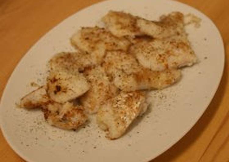Pan-Fried Buttered Panko Cod