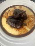 Beef Cheeks with Red wine sauce (pressure cooker)