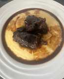 Beef Cheeks with Red wine sauce (pressure cooker)