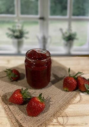 Foto resep Selai strawberry home made