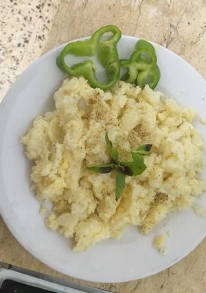 صورة لوصفة مفركة بطاطا