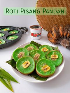 Foto resep Roti Pisang Pandan Khas Banjar