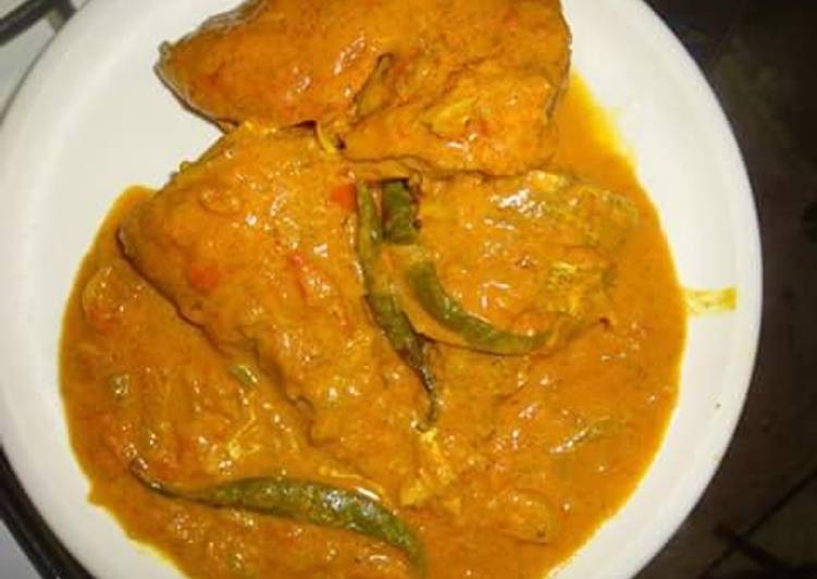 Sunday Fresh Fish in coconut curry