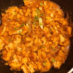 A picture of Cauliflower Masala.