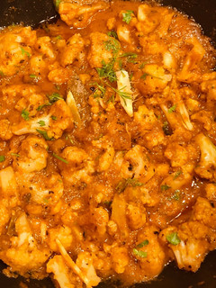 A picture of Cauliflower Masala.