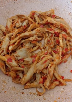 Foto resep Sambal jamur tanpa minyak