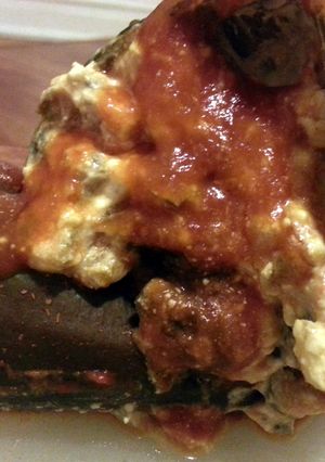 A picture of Stuffed Poblano Peppers.