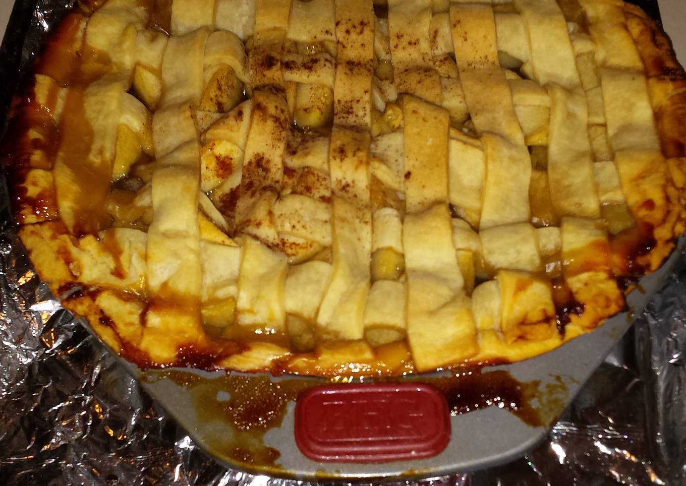 Tricia's Apple Pie - sugar free not taste free