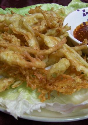 酥炸金針菇 的食譜成品照片