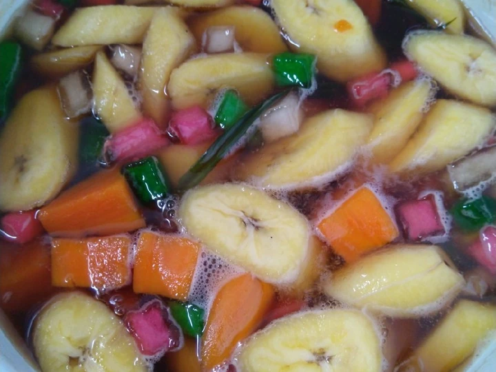 Langkah Gampang Menyiapkan Resep  Kolak Campur Fiber Creme yang Menggugah Selera, Lezat