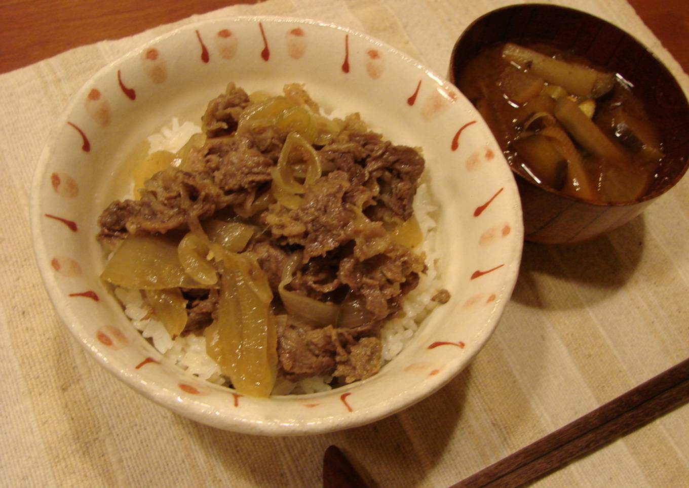 Tender Beef Rice Bowl