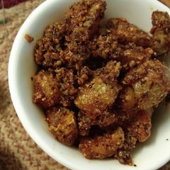 A picture of Microwave Spicy Amla Pickle.