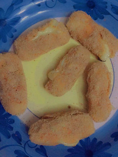 A picture of Mozzarella cheese sticks (4 Ingredients).