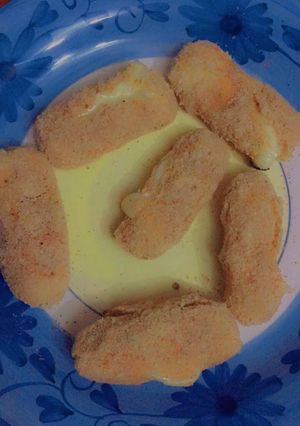 A picture of Mozzarella cheese sticks (4 Ingredients).