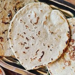 A picture of Millet chapati.