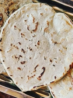 A picture of Millet chapati.