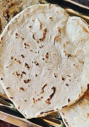 A picture of Millet chapati.