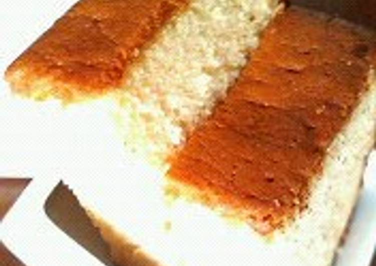 Steps to Prepare Perfect Castella Sponge Cake