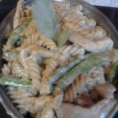 A picture of Quick Chicken Carbonara with Asparagus 😀.