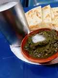 Saag &chawal ki roti