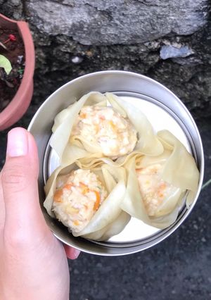 Foto resep Dimsum Ayam Udang Kulit Pangsit