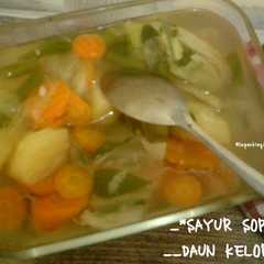 Sayur sop daun kelor রেসিপির প্রধান ছবি
