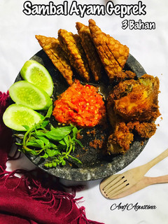 Foto resep Sambal Ayam Geprek 3 Bahan