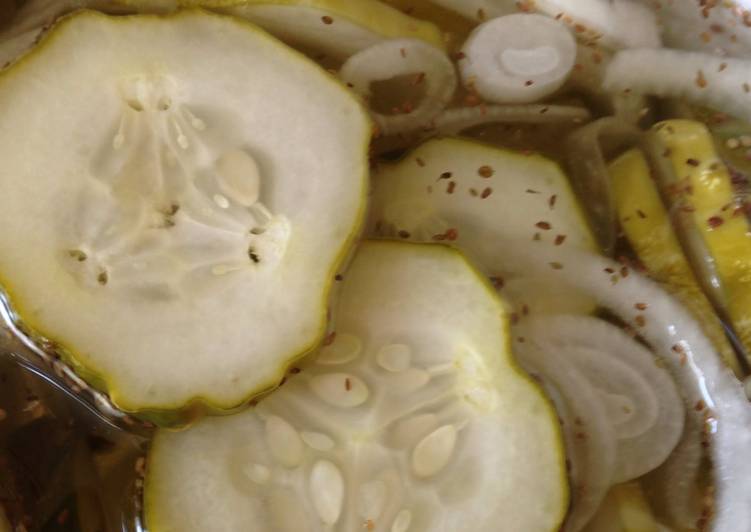 Recipe of Homemade Refrigerator Pickles