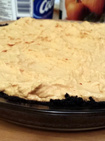 Easy Steps Make|Recipe} No-bake Halloween Pumpkin Patch Pie the Delicious, Appealing