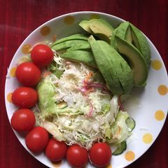 A picture of Simple Vegetable salad.