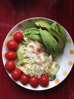 A picture of Simple Vegetable salad.