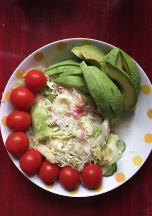 A picture of Simple Vegetable salad.