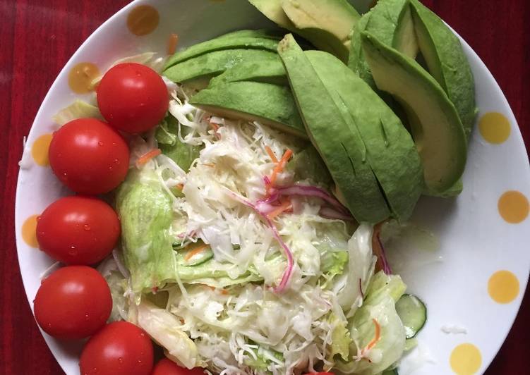 Recipe of Homemade Simple Vegetable salad