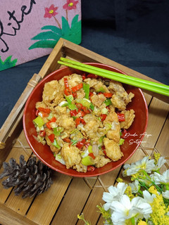 Foto resep Ayam Cabe Garam