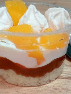 Una foto de Postre Chajá en vasos