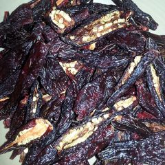 A picture of Dehydrated Chipolte Peppers.