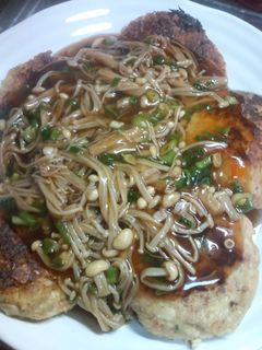 A picture of Soy Bean Hamburger Steaks.
