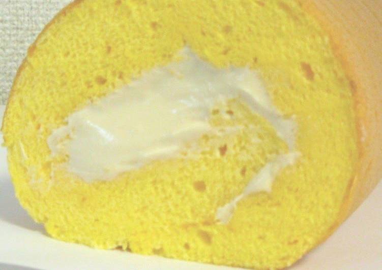 Recipe of Speedy Chiffon Roll With Caramel Cream Filling