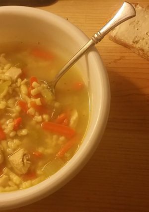 A picture of Chicken Spaetzle Soup (EASY 30 Minute Meal).
