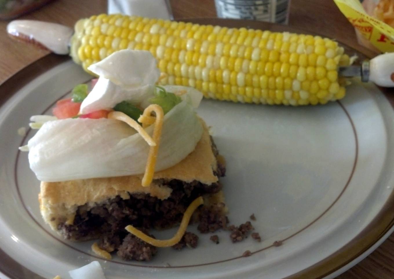 kid friendly sloppy joe/taco bake