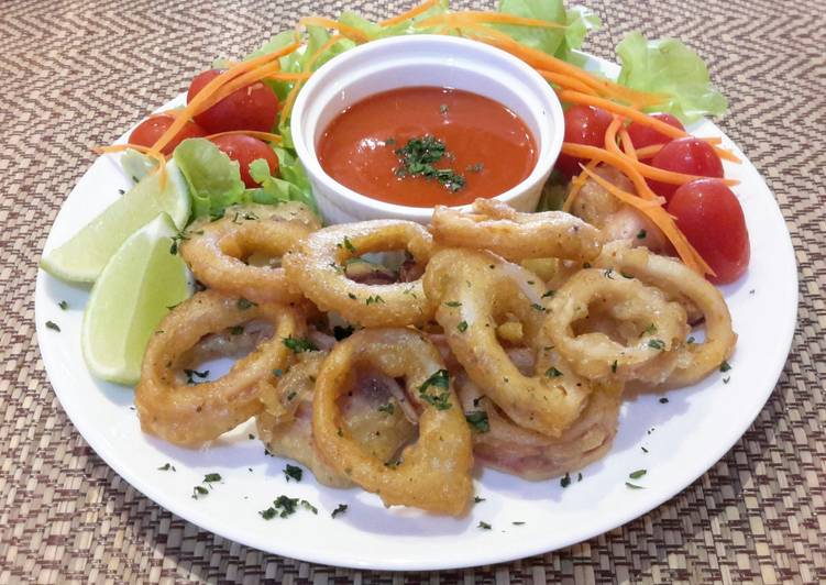 Steps to Make Any-night-of-the-week Calamari Combo