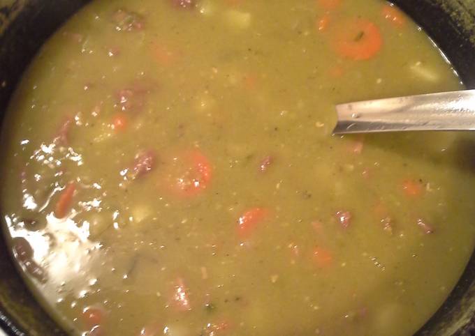 Recipe of Perfect Split Pea and Ham Soup