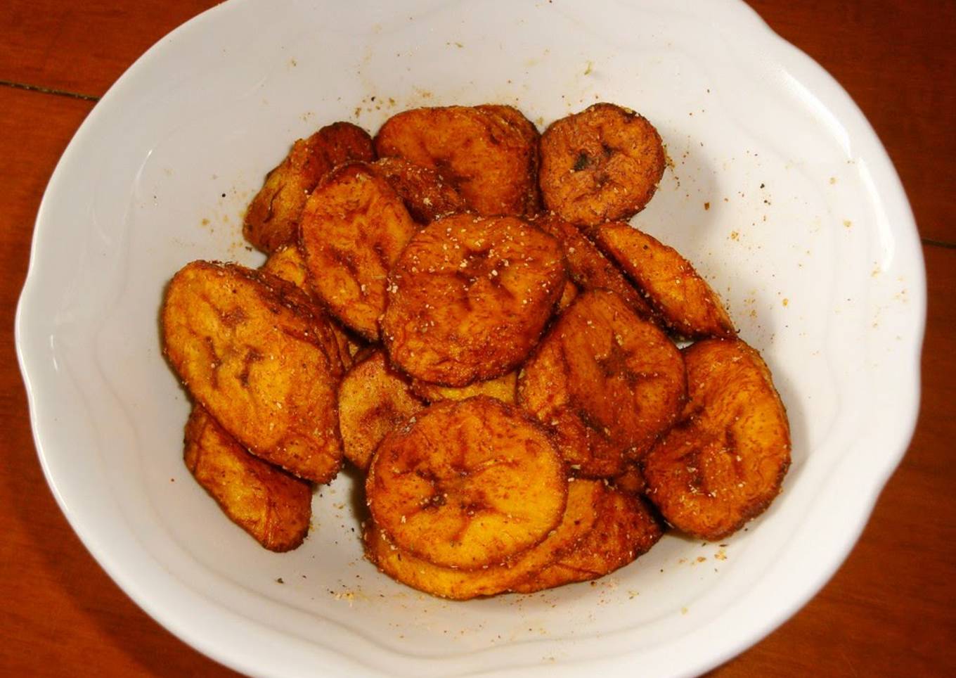 Spicy French fries / sweet potatoes